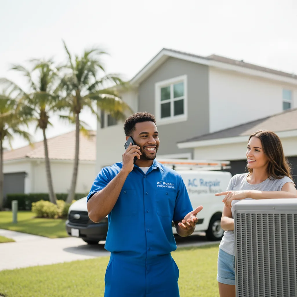 AC Repair Pompano Beach customer support in Leonardo
